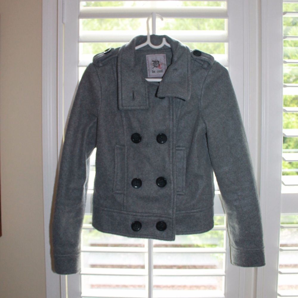 Be Cool Grey Peacoat